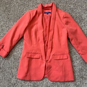 Apt. 9 Women's Vibrant Coral Blazer